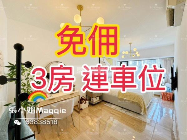 濠珀 3房 免佣🌹全新 100蚊車位2座36B
