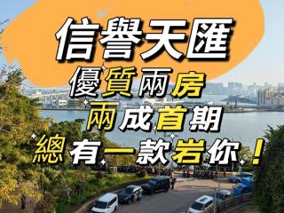 信譽天匯第二座中層🌈靚景觀兩房📞688655288 歡迎約睇
