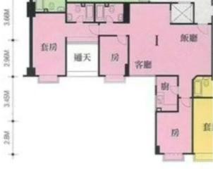 信和廣場高層‼️東南·花籠·3房2廁‼️