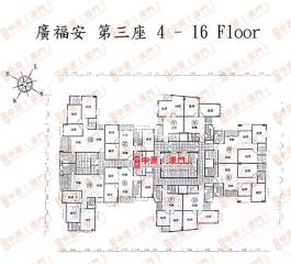 廣福安花園03座低層V🌈原則3房改6房🔥直接業主